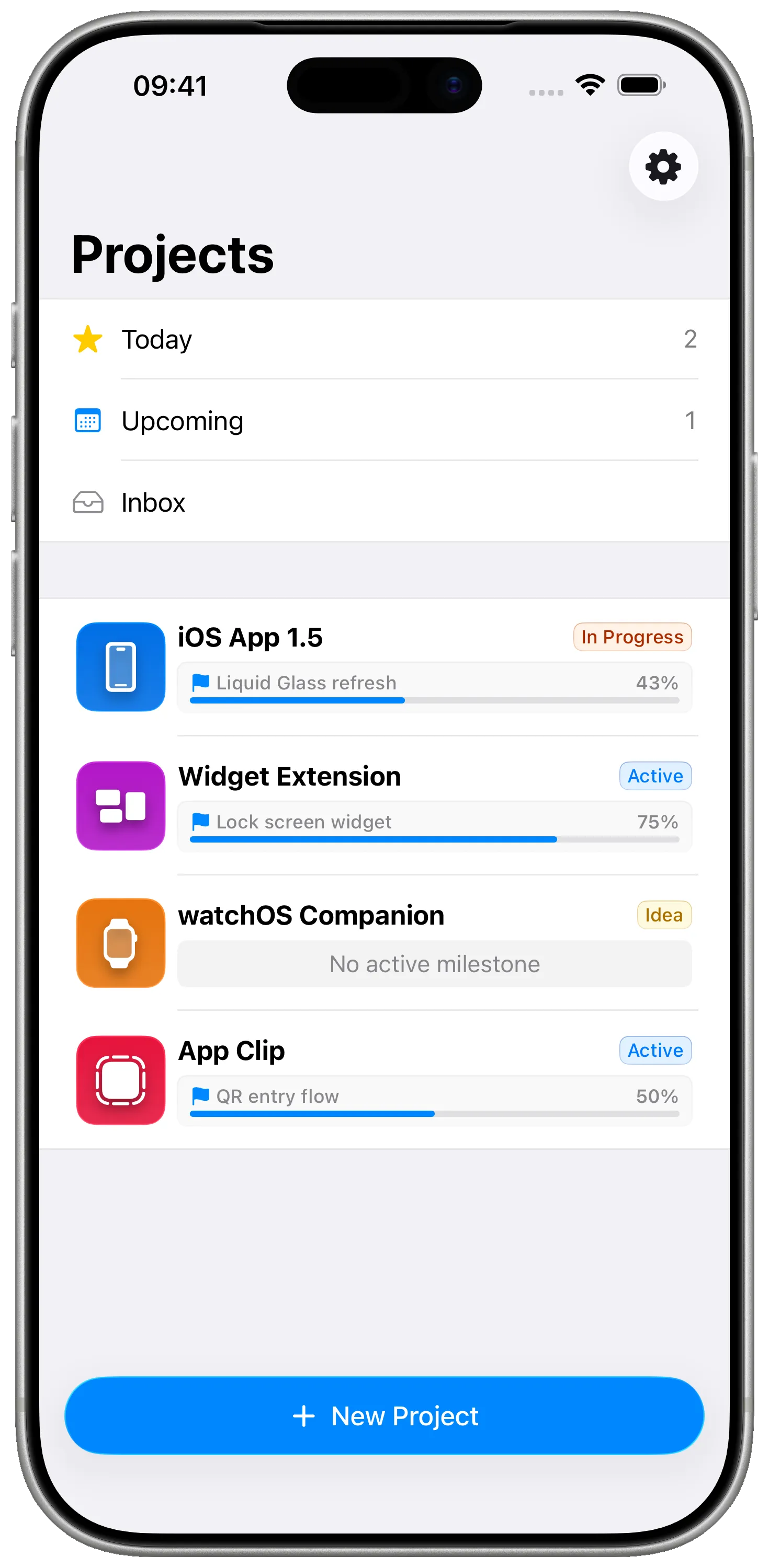 Plan your apps in something that feels like the apps you build.