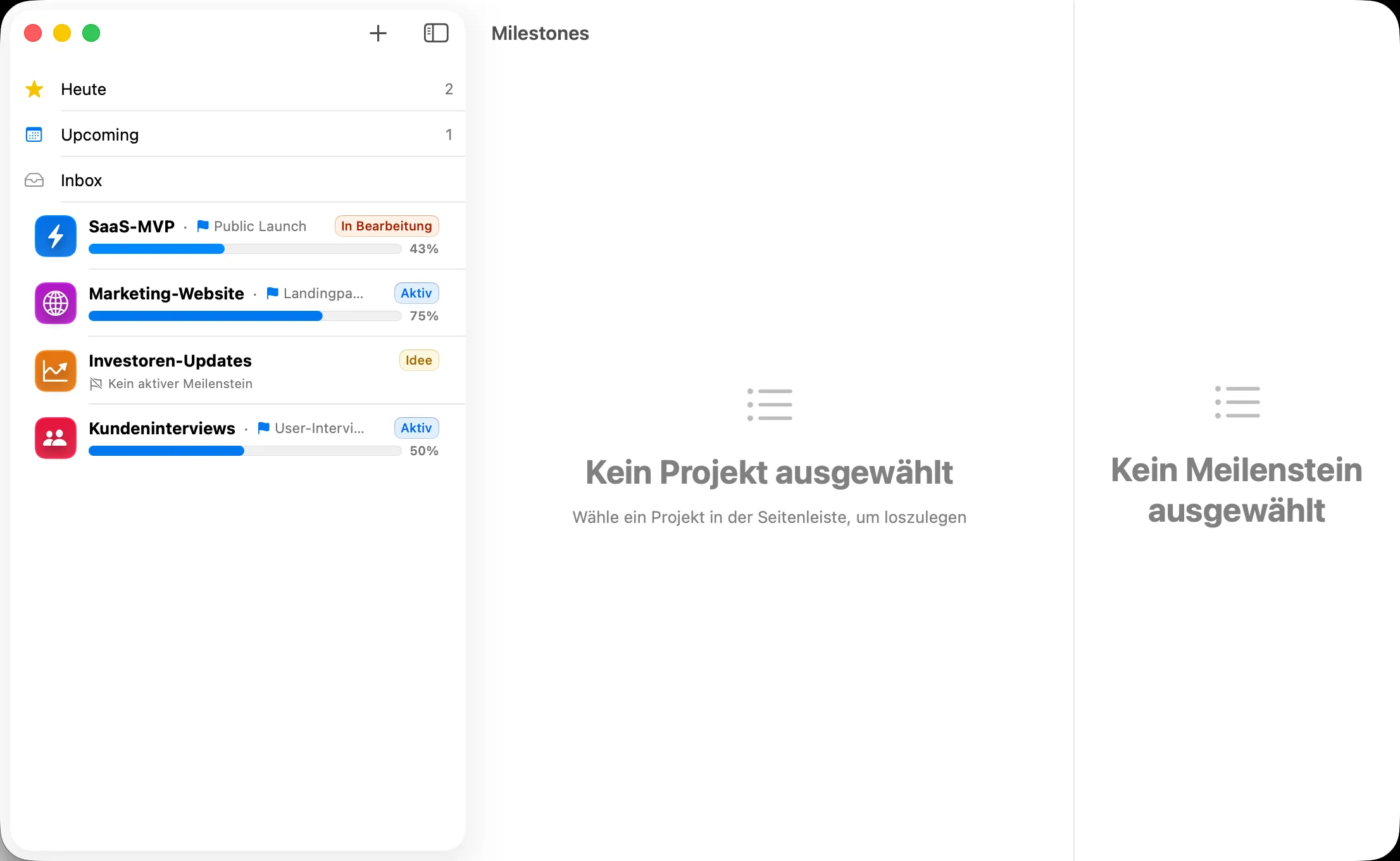 Eine Gründerin. Jedes Projekt. Immer einen Zug voraus.